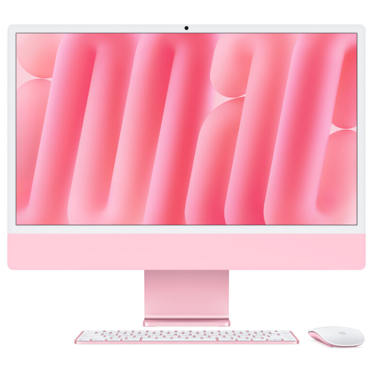 iMac 24" Retina 4.5K M4 / 8 CPU / 8 GPU / 16GB / 256GB - Pink