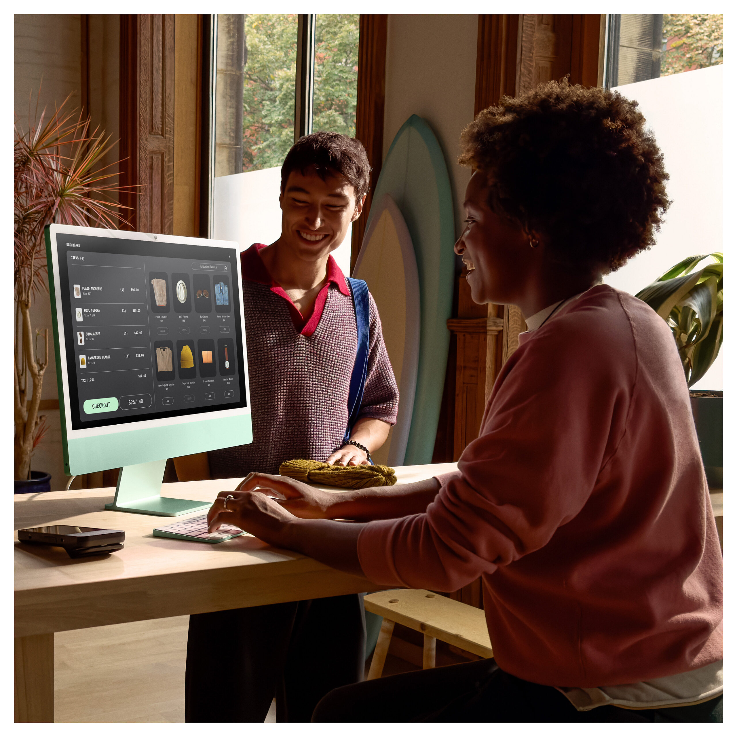 iMac M4 23.5" / 10 CPU / 10 GPU / 16GB / 512GB - Blue - Figura 5