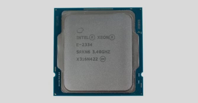 Procesor  Intel Xeon E-2334 / Socket LGA1200 / Tray