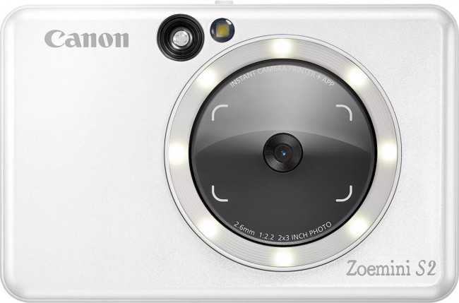 Kamere dixhitale Instant Canon ZOEMINI S2 / Bluetooth NFC / E bardhë