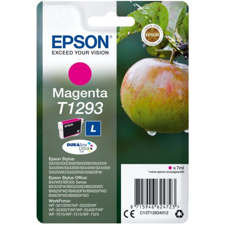 Ink Epson T1293 / C13T12934012 / 330 faqe - Rozë