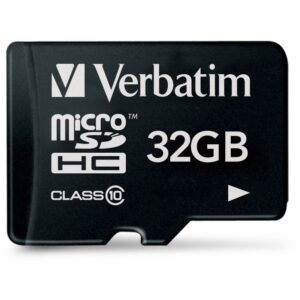Kartë Memorie SD CARD 32GB Verbatim Premium MicroHC 90MB/s