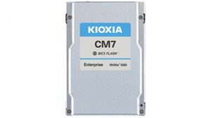 SSD të Brendshme KIOXIA CM7-V Series Enterprise SSD 2.5" 3.20TB U.3 PCIe 5.0 x4 NVMe SIE 3 DWPD