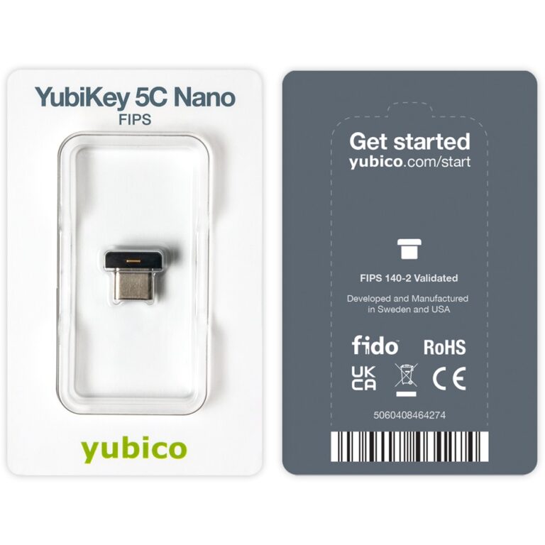 NFC Yubico YubiKey 5C Nano FIPS
