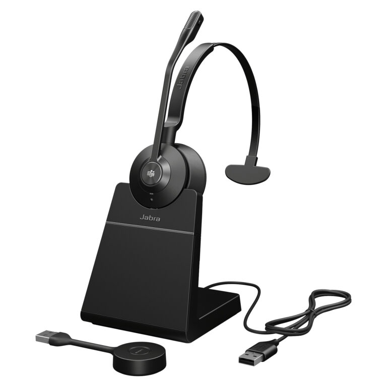 Kufje pa kabllo Jabra Engage 55 DECT MS Mono USB-A me bazë karikimi - Zezë