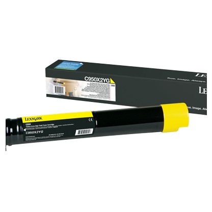 Toner Lexmark C950 / 22,000 faqe – Verdhë