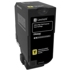 Toner Lexmark 74C2HYE deri në 12.000 faqe sipas ISO/IEC 19798 – Verdhë