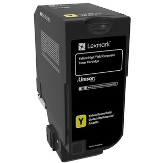Toner Lexmark 74C2HYE deri në 12.000 faqe sipas ISO/IEC 19798 – Verdhë
