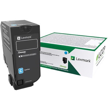 Toner Lexmark X78C2SCE deri në 10.000 faqe sipas ISO/IEC 19798 për CS727de / CS728de / CX727de – Blu