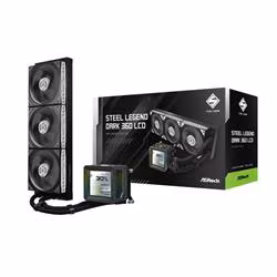 Ftohës për Procesor ASRock Steel Legend 360 LCD - Zezë