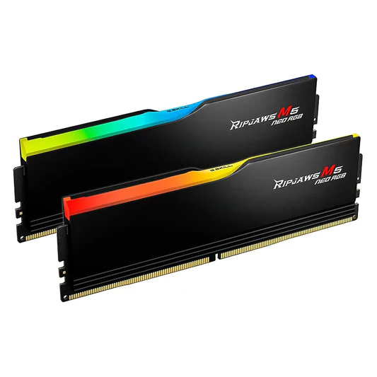 RAM Memorie G.SKILL Ripjaws M5 Neo RGB 32GB (2×16GB) DDR5-6000 DIMM Dual Kit/ CL36/ AMD EXPO - Zezë