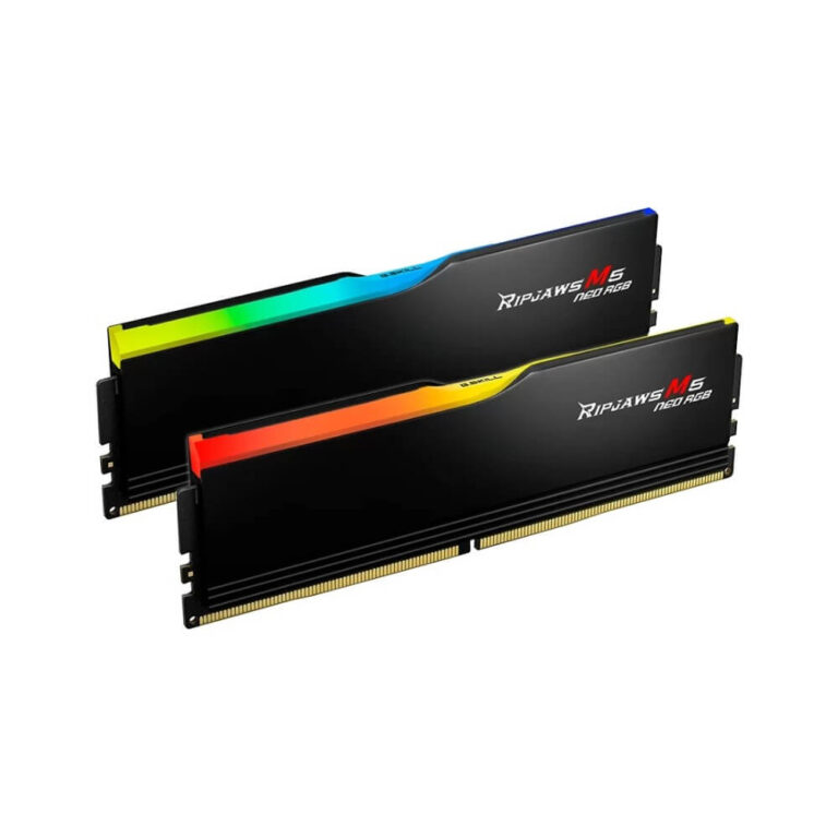 RAM Memorie DIMM 32GB DDR5‑6000 (2×16GB) Dual‑Kit / G.Skill Ripjaws M5 Neo RGB / AMD EXPO /F5‑6000J2836G16GX2‑RM5NRK - Zezë