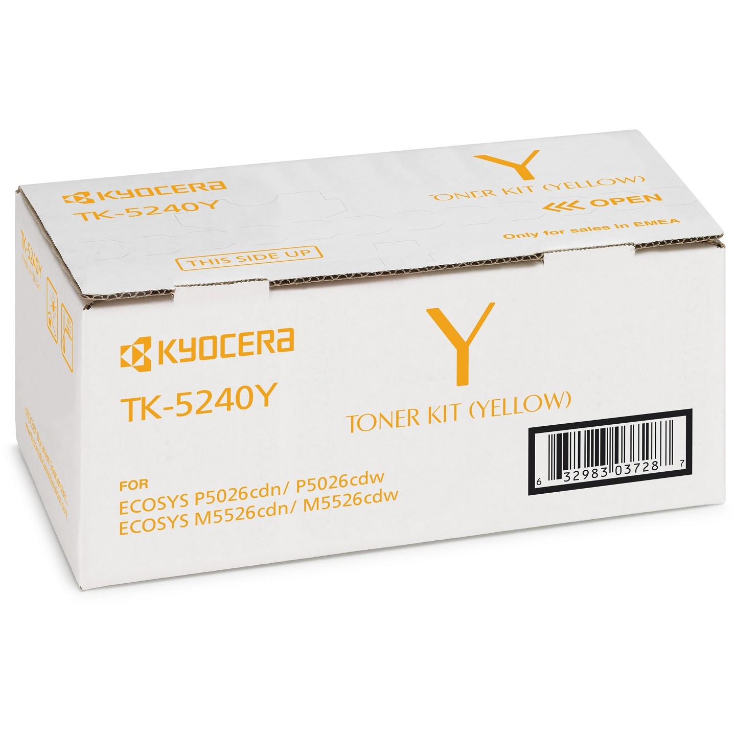 Toner Kyocera TK-5240Y / 3.000 faqe – Verdhë - Figura 2