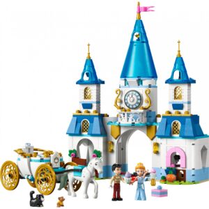 LEGO Disney Princess Cinderella’s Castle and Horse-Drawn Carriage 43275