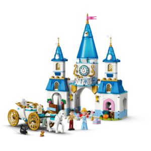 LEGO Disney Princess Cinderella’s Castle and Horse-Drawn Carriage 43275