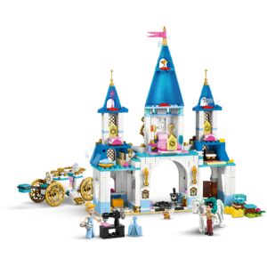 LEGO Disney Princess Cinderella’s Castle and Horse-Drawn Carriage 43275