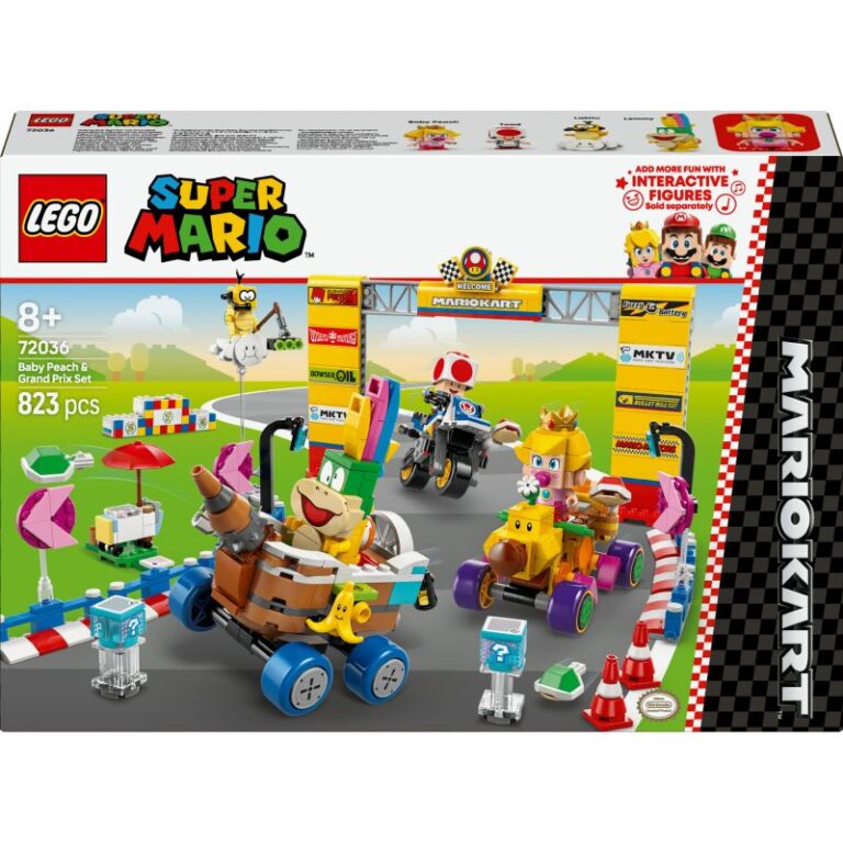 LEGO Super Mario Kart – Baby Peach & Grand Prix Set 72036