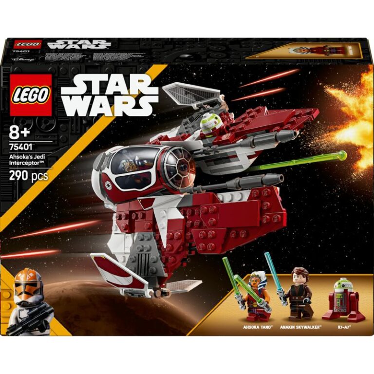 LEGO Star Wars Ahsoka’s Jedi Interceptor 75401