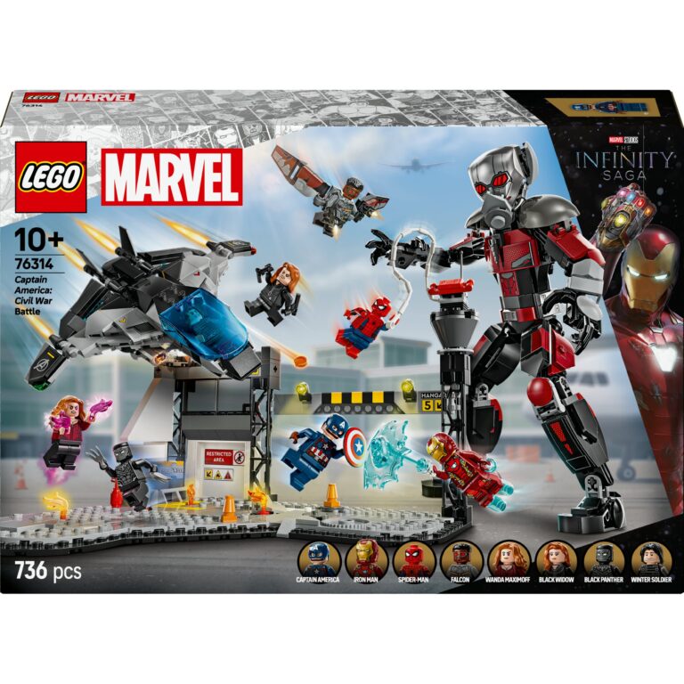 LEGO Super Heroes Marvel Captain America: Civil War Action Duel 76314
