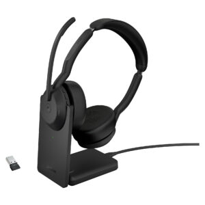 Kufje pa kabllo Jabra Evolve2 55 Link380a MS Stereo Stand – Zezë 5