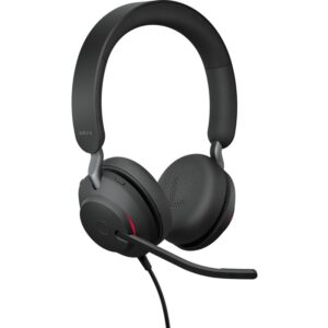 Kufje me kabllo Jabra Evolve2 40 SE / UC Stereo / USB-A, USB-C / 20 - 20000 Hz - e zezë