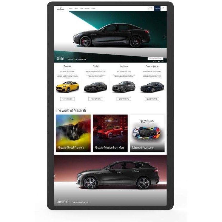 Tablet ALLNET High Performance Display / 24" / Android 12 / RK3588 / HDMI / Pa PoE - Zezë - Figura 3