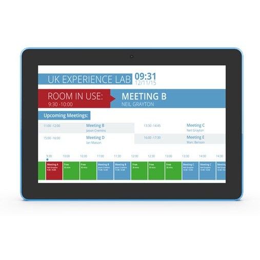 Tablet për Meeting Room ALLNET RGB LED / 10″ RK3568 / LTE – Android 11 / NFC – Zezë