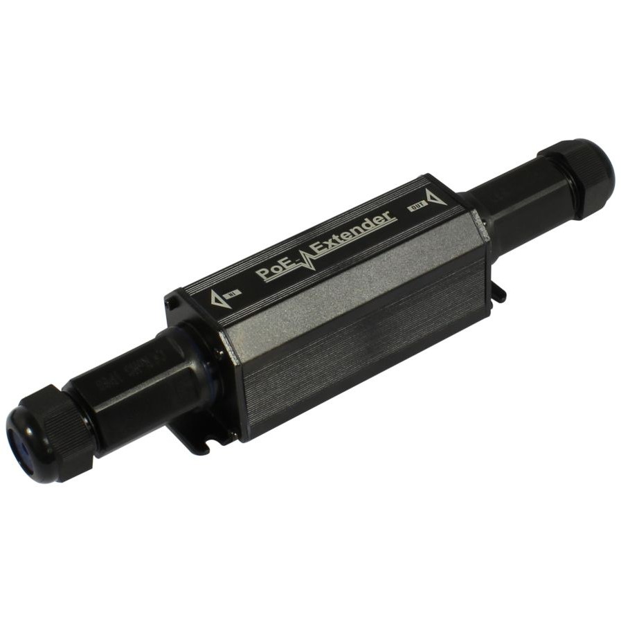 PoE Extender ALLNET ALL‑PR2012P‑E / Outdoor / IP67 / IEEE 802.3at IN / 802.3af OUT