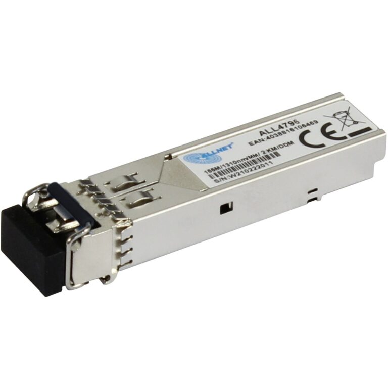 SFP/GPIC ALLNET Switch Modul ALL4796 SFP(Mini-GBIC). 100Mbit. FX/LC. 2Km. Multi Mode.