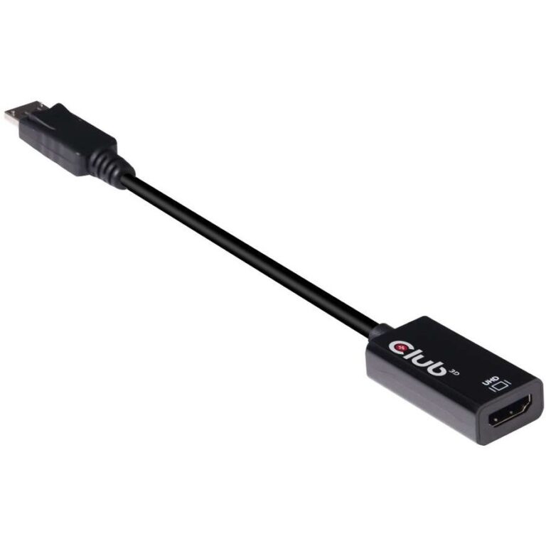 Adapter Displayport Club3D / HDMI 2.0b / HDR / 4K60Hz / Aktiv