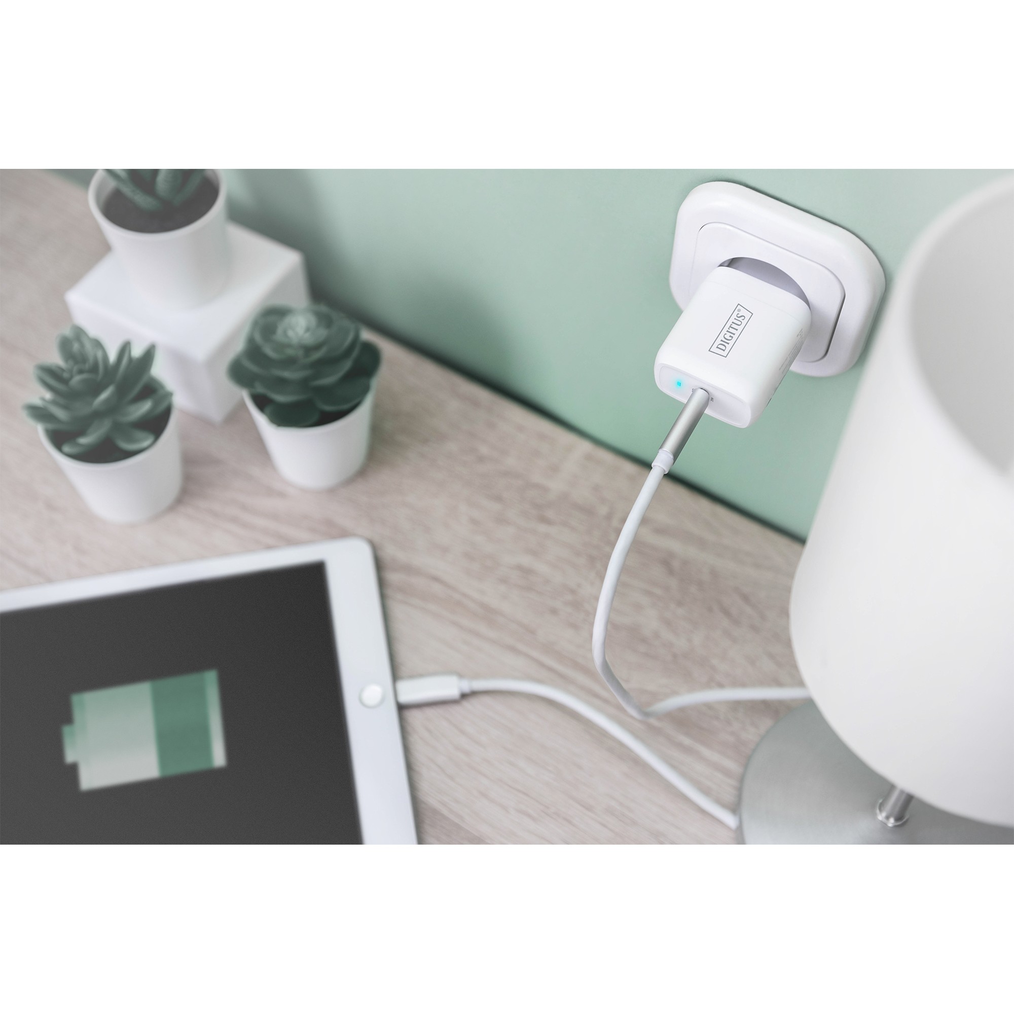 Aksesorë për telefon DIGITUS USB-C Charger 20W PD3.0 – Bardhë - Figura 5