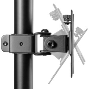 Mbajtëse për Monitor DIGITUS Monitor Vertical Mount 43.18-81.28cm 17-32inch 8kg max each clamp or grommet mount
