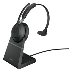 Kufje pa kabllo Jabra Evolve2 65 Mono MS / Link 380a with Charging Stand - Zezë