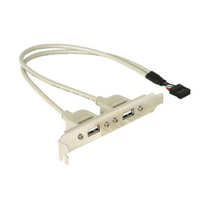 Bracket për PC – 2x USB 2.0 Type-A