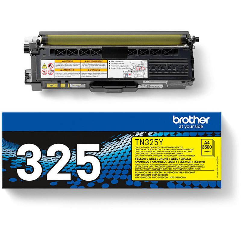 Toner Brother TN‑325Y / 3.500 faqe – Verdhë - Figura 3