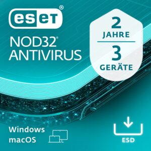 ESD Software ESET NOD32 Antivirus – 3 Përdorues / 2 Vite – ESD Download