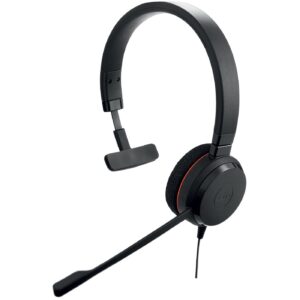 Kufje me kabllo Jabra Evolve 20 MS Mono Headset with USB-A/C adapters – Zezë
