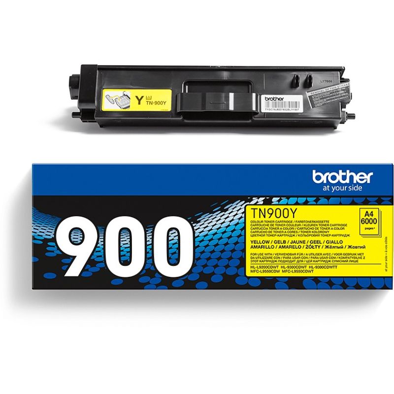 Toner Brother TN-900Y Cartridge Original – Verdhë - Figura 3