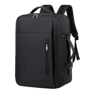 Çantë për Laptop S3610 / B53-69 / 17.3 Inch / Polyester / Waterproof / Expansibility+Pocket for shoes / 32x16x46 cm Normal / 32x23x46 cm Expanded / E zezë