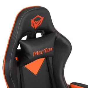Karrige Gaming Meetion CHR04 Professional / 124 x 66 x 49cm  / Zi dhe Portokalli