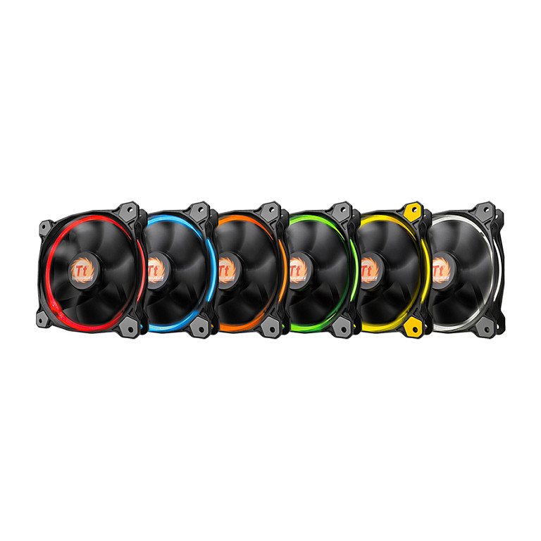 Ftohës për Kasë 120mm Thermaltake Riing 12 LED RGB – Zezë