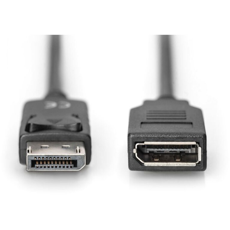 Kabllo DisplayPort DIGITUS DP Extension / 2m / 8K - Zezë