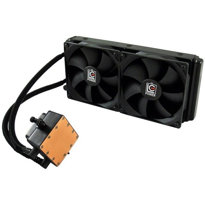Ftohës për Procesor LC-Power LC-CC-240 mm -LiCo | FMx.AM3.115x.2011 TDP 300W e zezë