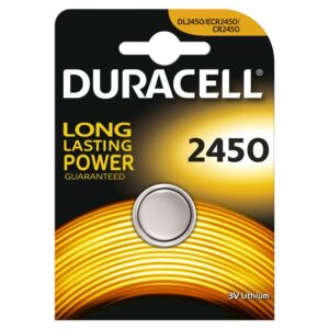 Bateri Button Duracell CR2450 Lithium 3V / 1-Pack