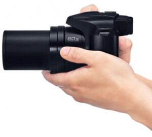 Kamere dixhitale Panasonic LUMIX DC-FZ82 / 4K UHD / 3.0 LCD / Wi-Fi, HDMI, USB / E zezë