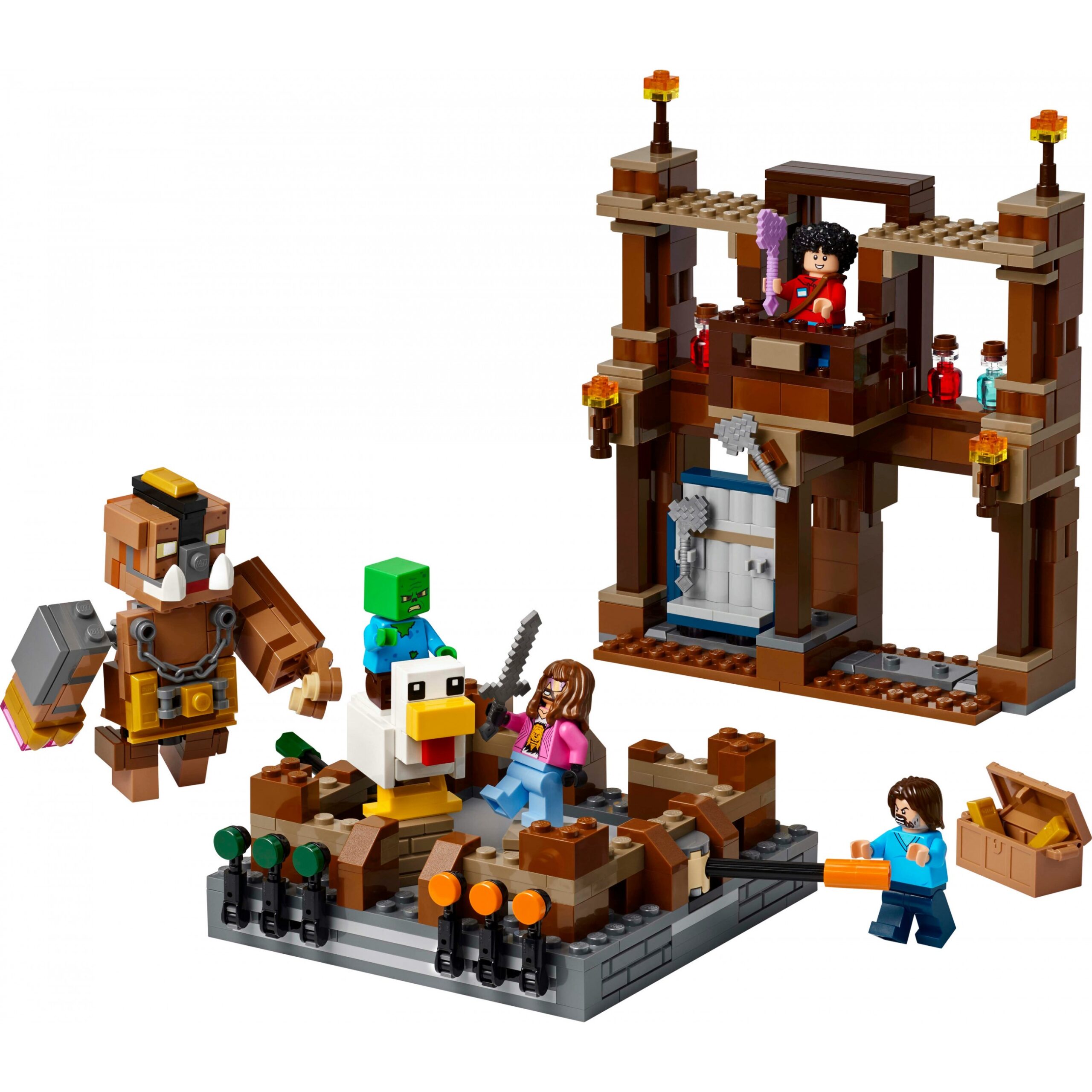 LEGO Minecraft Forest Hideout with Boxing Ring 21272 - Figura 2