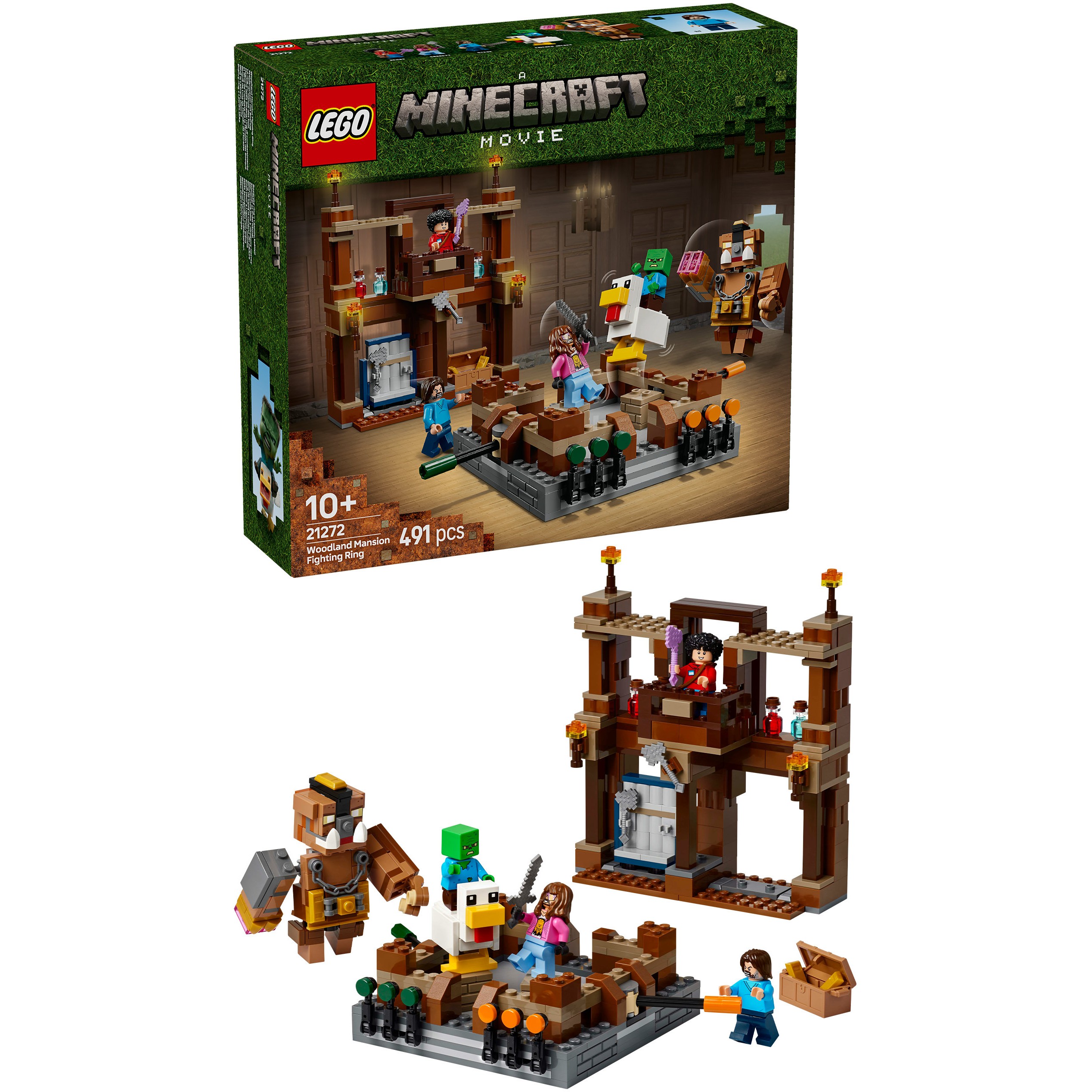 LEGO Minecraft Forest Hideout with Boxing Ring 21272 - Figura 3