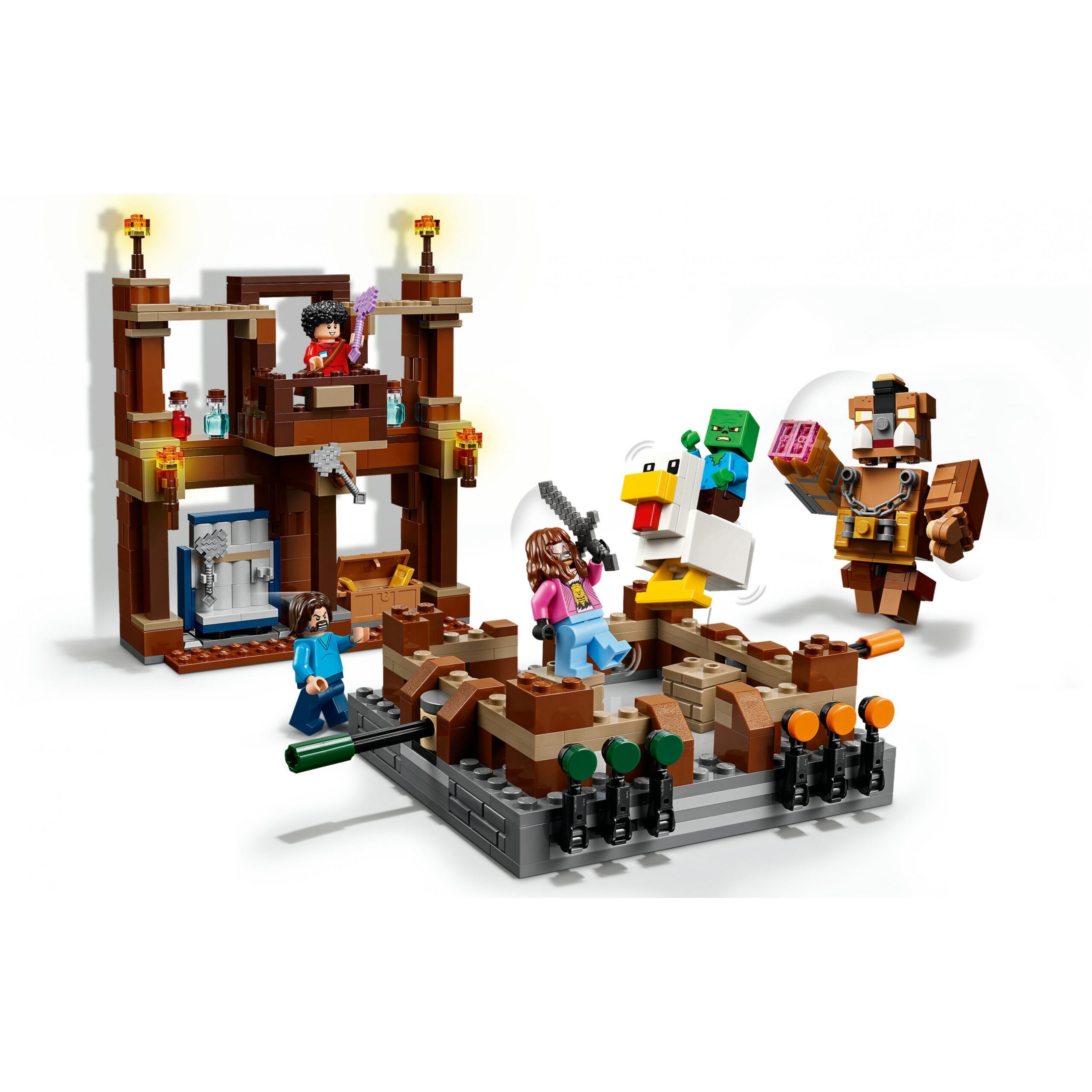 LEGO Minecraft Forest Hideout with Boxing Ring 21272 - Figura 4