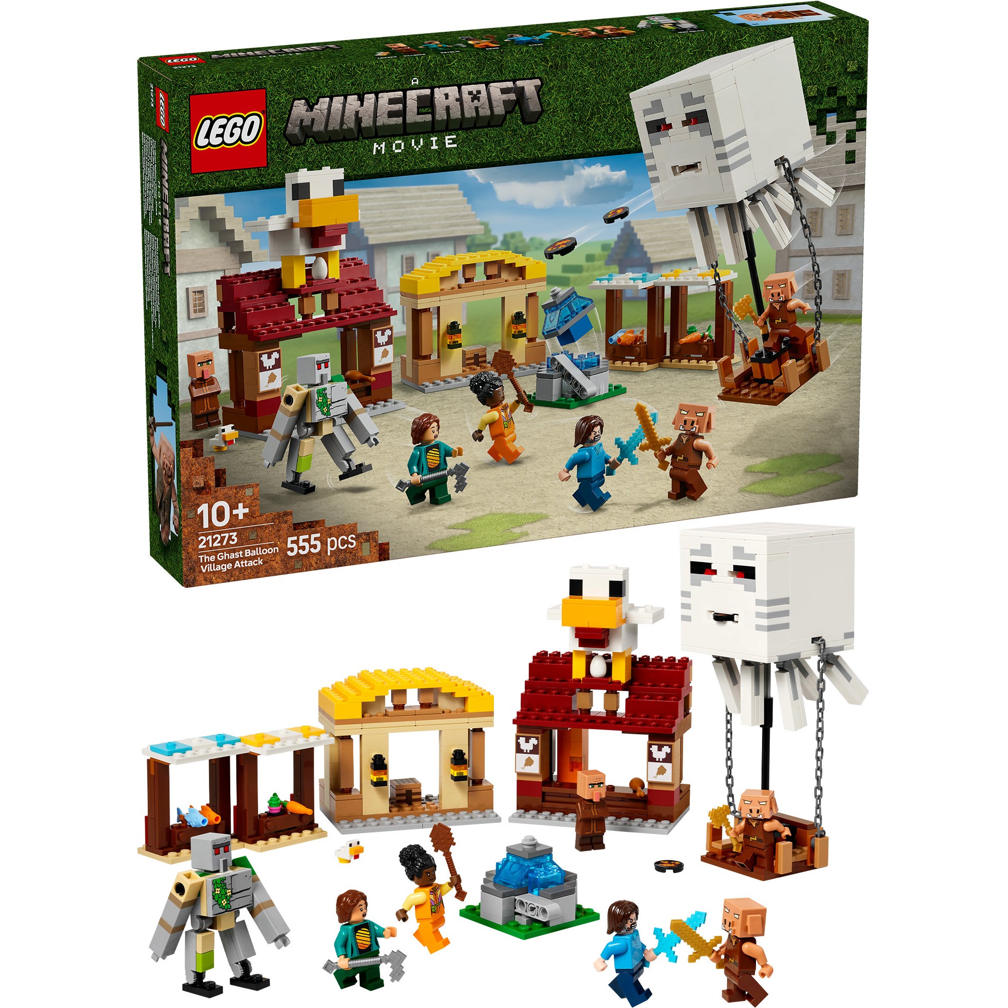 LEGO Minecraft Attack of the Ghast Balloon 21273 - Figura 3