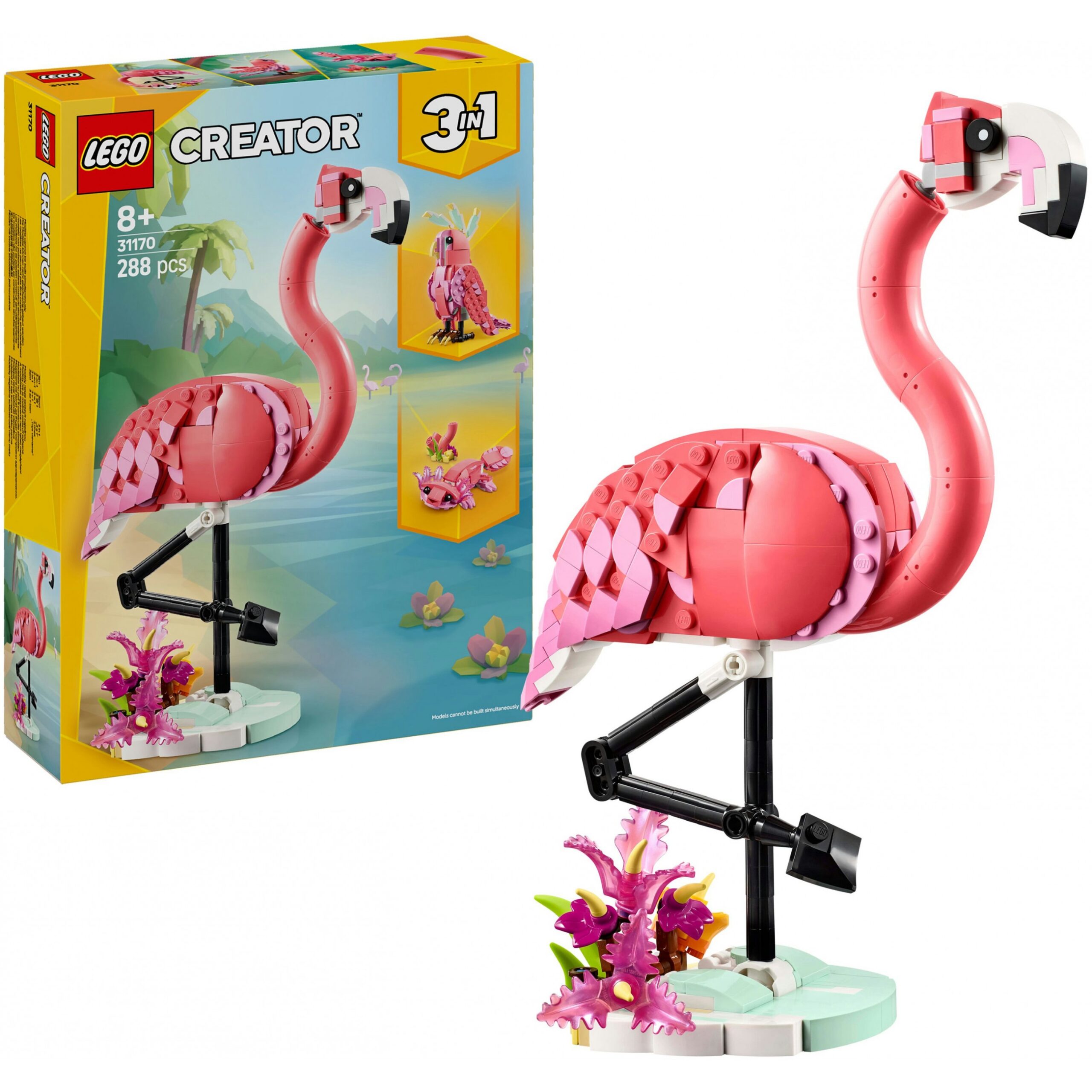 LEGO Creator Wild Animals: Pink Flamingo 31170 - Figura 3